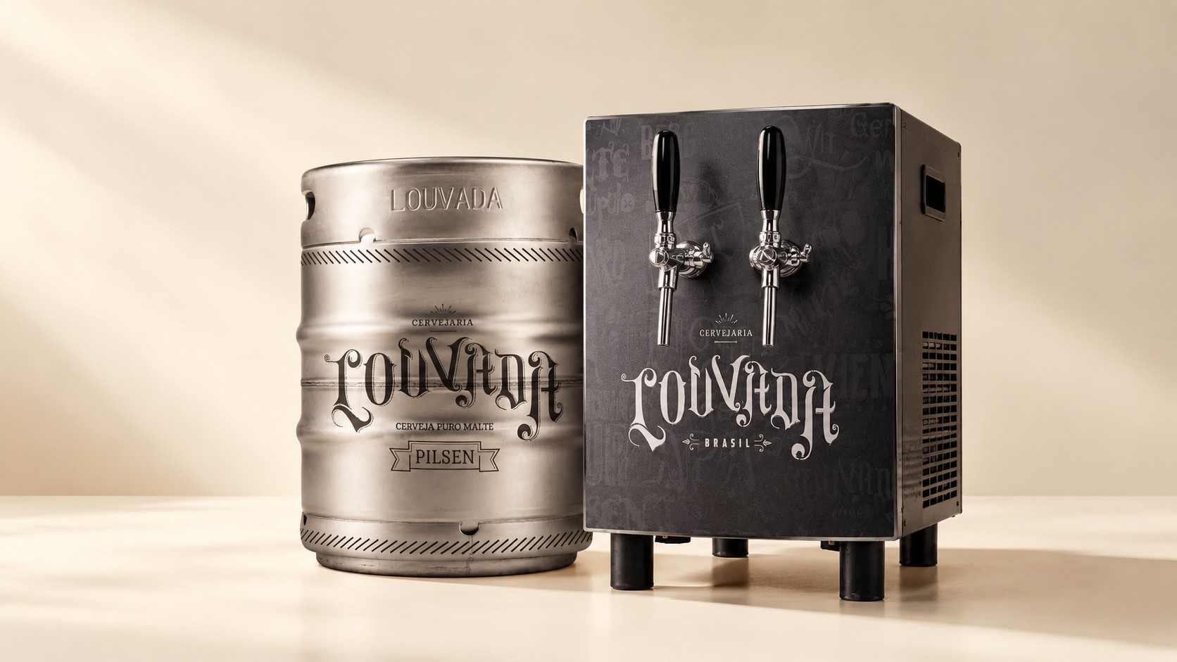 Barril de chopp Louvada
